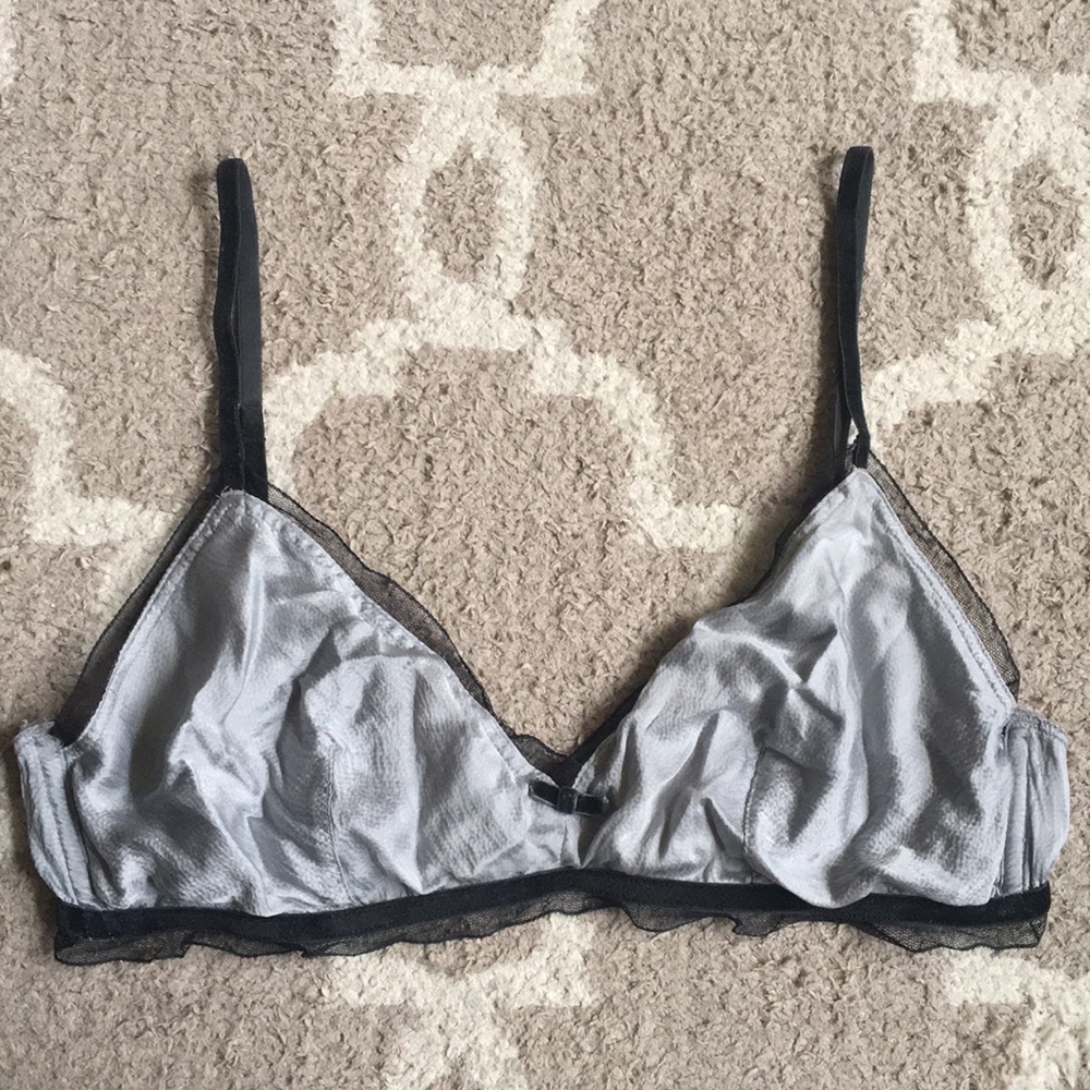 Victoria's Secret 100% silk bralette